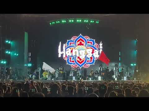 Performance of Hanggai band in the 2022 Hohhot music festival /July 31 2022