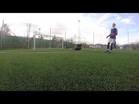 Goalkeeper Training  FK Poprad U17, 16 - one on one (block) part 2.
