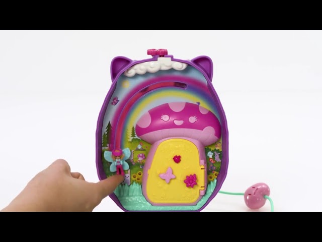 Vídeo relacionado con Polly Pocket Muñeca con mini cofre, vamos de acampada (Mattel FWN40)