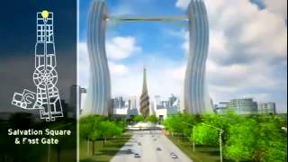 preview picture of video 'Heydar Aliyev Avenue. New design project for the future of Baku'