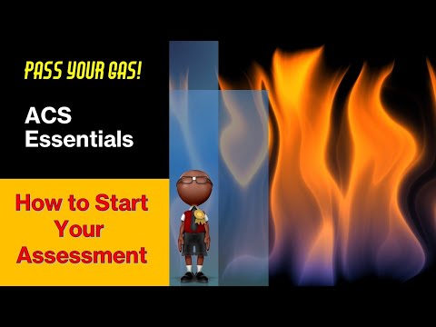 How to start your ACS gas assessment