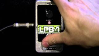 Video thumbnail for EHX LPB-1 in 100 Seconds by docSanchezFX