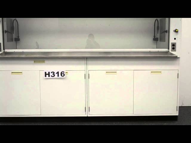 8′ Bedcolab Laboratory Fume Hood w/ Cabinets