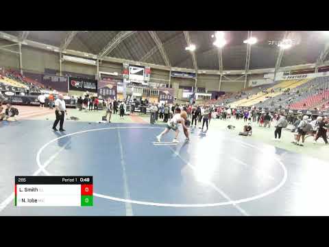 285 Lbs Cons. Semi - Noah Iobe, Michigan Vs Lee Smith, Illinois C0f1