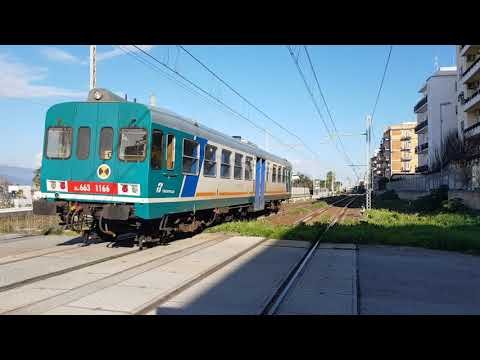 Treno Regionale Aln663 1166 Regionale 5529 Catanzaro Lido-Reggio di Calabria Centrale