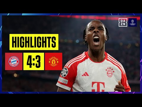 FC Bayern München - Manchester United | UEFA Champions League | DAZN Highlights