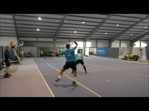 ICO Speedminton Riga Cup 2018 Open Doubles final