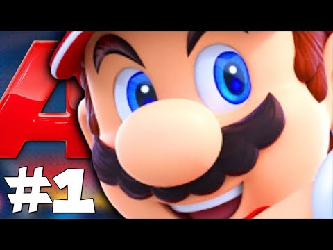 Mario Tennis Aces: Adventure Mode Gameplay Walkthrough #1 - TRUE TENNIS LEGEND! (Nintendo Switch)