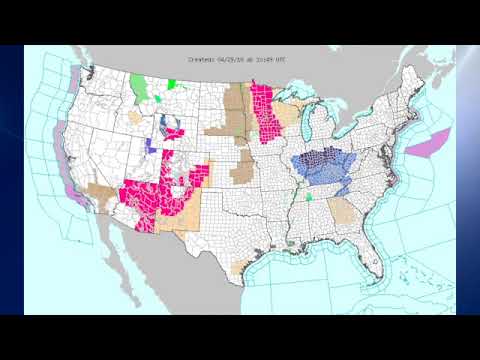 April 29, 2018, Weather Xtreme Video