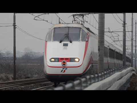 Frecciabianca 8815 Milano-Lecce in linea tra Faenza e Forlì
