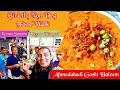Strictly Non Veg Food Walk In Ahmedabad Haleem कीमा बिरयानी Keema Samosa Kebab