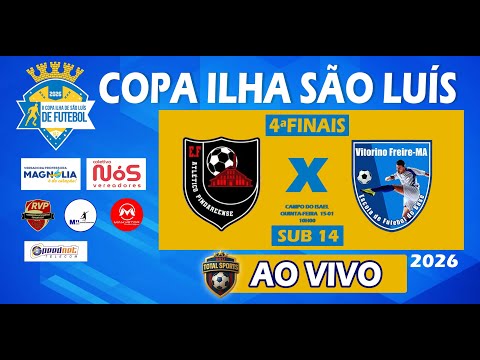ATLÉTICO PINDAREENSE  X  VITORINO  |  SUB 14 / 4ª FINAIS - COPA ILHA DE SÃO LUÍS 2026