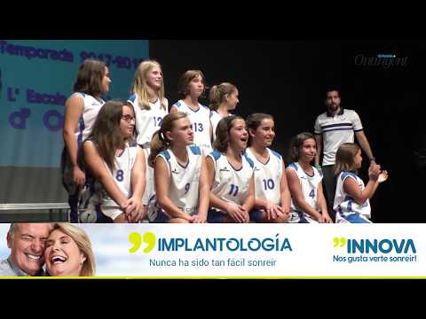 Presentación del Club de Bàsquet Martínez Valls 2017_2018