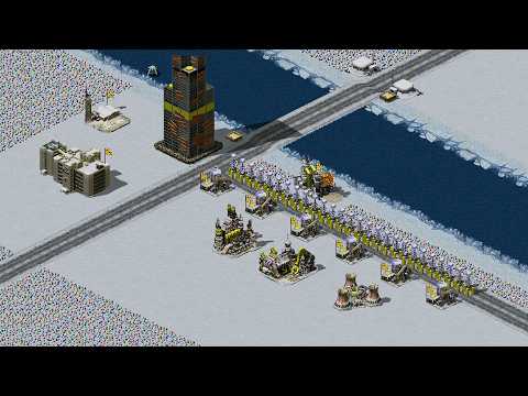 Red Alert 2 | Yuri's Revenge | 7 vs 1 | Alone Forever New Ver 2026 Map Defence on Snow Hills