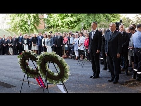 Gedenken in Norwegen