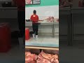 Lady Butcher At Monetery Meat Shop Ronbinson Supermarket Primal Cuts