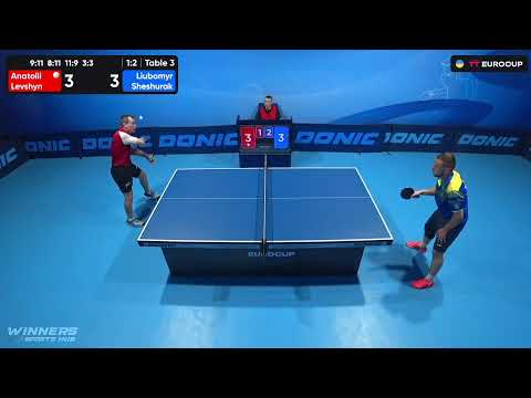 09:30 Anatolii Levshyn - Liubomyr Sheshurak 29.08.2023 TT Euro.Cup Ukraine Star. TABLE 3