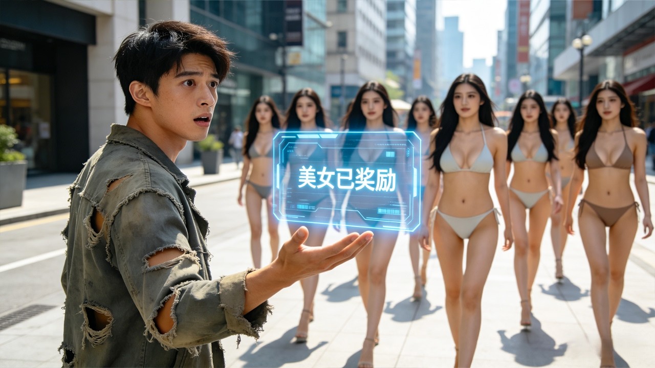 貧乏青年は不治の病で恋愛延命システムと結ばれ、美女を攻略すれば寿命が延びる。システムに百人の元カノと復縁させられ、平穏な生活を望むと問い詰められる！#短編ドラマ  #逆襲 #逆転 #システム