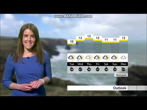 Alex Osbourne BBC ONE  Spotlight weather March 6th 2022 in HD! - 60 fps Better Quality