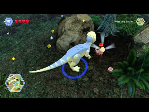 Attract Studs Red Brick Location in LEGO Jurassic World