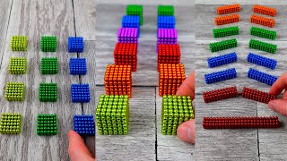 ❤️Satisfying Tini Magnetic Balls playing 🤩