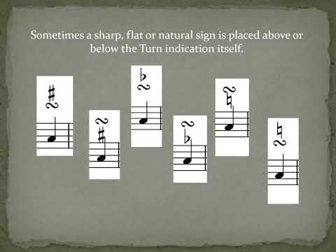 Music Theory - Ornaments: How to write and recognise Musical Ornaments