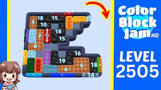 Solution du Niveau 2505 de Color Block Jam