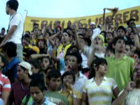 "Tribu guerrera, gol contra el vigia, el de la tranqulidad....!" Barra: Tribu Guerrera &bull; Club: Trujillanos