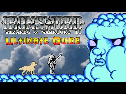 #IronSword IronSword: Wizards & Warriors II NES - ULTIMATE GUIDE -ALL Secret Rooms, ALL Bosses, 100%
