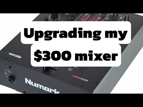 How to install an innofader to numark scratch mixer.