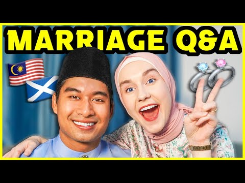 WE ANSWERED ALL YOUR BURNING MARRIAGE QUESTIONS! 😆🏴󠁧󠁢󠁳󠁣󠁴󠁿🇲🇾