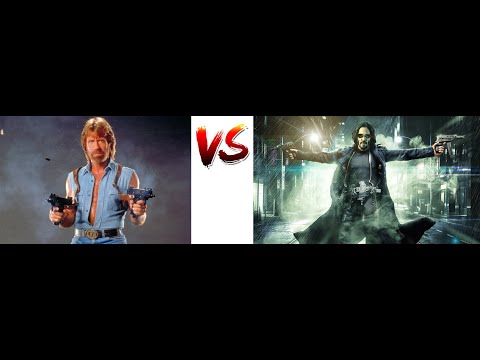 Chuck norris vs     John wick matrix Ultimate Epic Battle Simulator 2