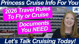 CRUISE NEWS & TIPS! Don’t Get Stuck | Travel Documents You’ll Need to Fly or Cruise in 2026