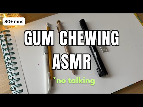 ASMR Gum Chewing 🌟 Intense Mouth Sounds [No Talking]