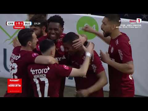 REZUMAT: CFR Cluj - Gloria Buzău 6-0. Scorul campionatului, în ultima etapă a sezonului regulat