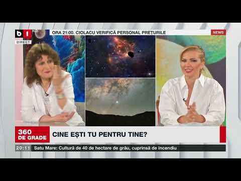 360 DE GRADE CU ALINA BĂDIC  CINE EȘTI TU PENTRU TINE. Invitat Ingrid Baciu_ B1 TV_5 aug 2023