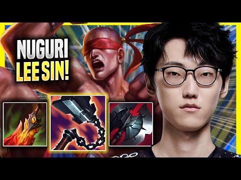 NUGURI LITERALLY GOD MODE WITH LEE SIN! - Nuguri Plays Lee Sin TOP vs Graves! | Season 2022