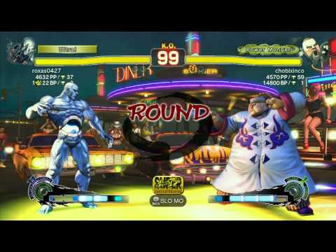 SSF4 AE: roxas0427 (Seth) vs chobixinco (Rufus) - Ranked Match (720p HD)