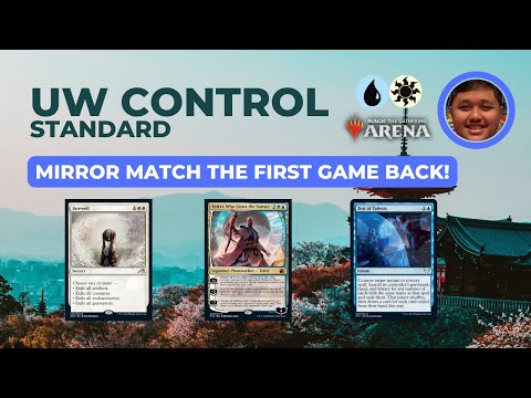 (UW) Azorius Control Kamigawa Standard | MIRROR MATCH THE FIRST GAME BACK! | MTG Arena