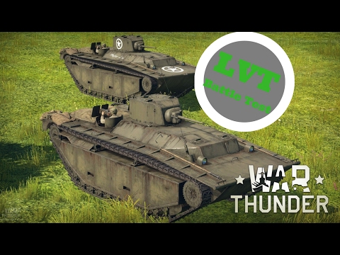 Tanks of Warthunder: LVT (A) (1) History and Battle Test