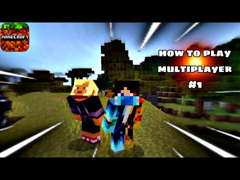 How to play multiplayer in Minecraft pe ☺|| Minecraft multiplayer gameplay #1