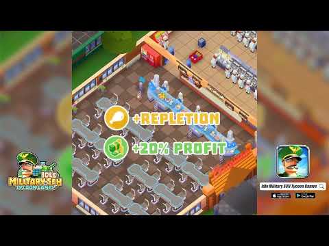 Idle Military Base Tycoon Game