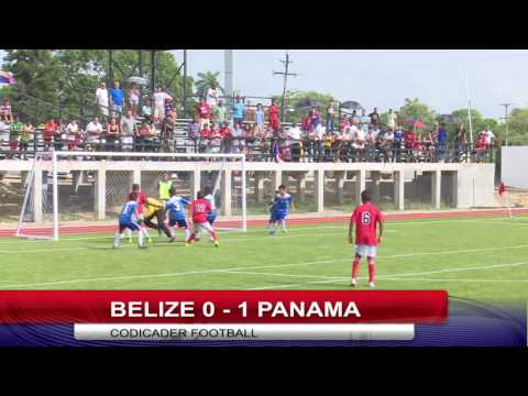 CODICADER 2016 FOOTBALL BELIZE VS PANAMA BOYS