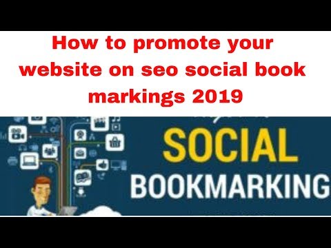 How to promote your website on seo social book markings 2019