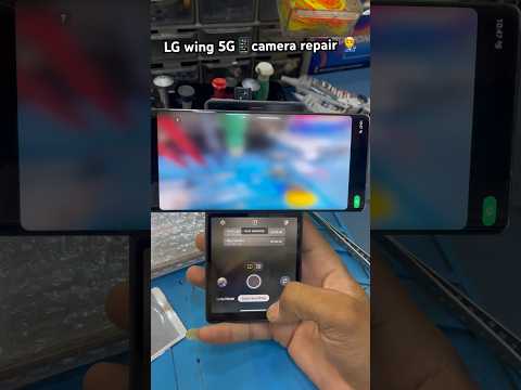 LG wing 5G📱camera repair 🧑‍🔧(camera error ￼ solution )#lg #lgwing5g #viral #trending #sortsvideo