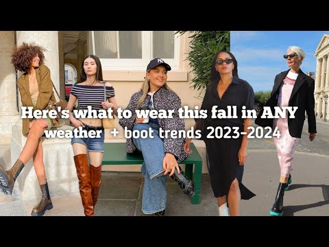 Here's what to wear this fall every day + the biggest boot trends 2023-2024