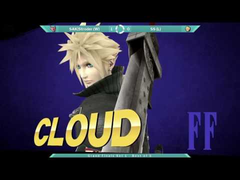 SOS33 Grand Finals - SAK|Stroder (Greninja) vs SS (Cloud)