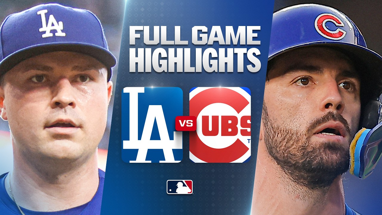 DODGERS vs. CUBS: Official Full Game Highlights (August 4) | 2026 MLB Season