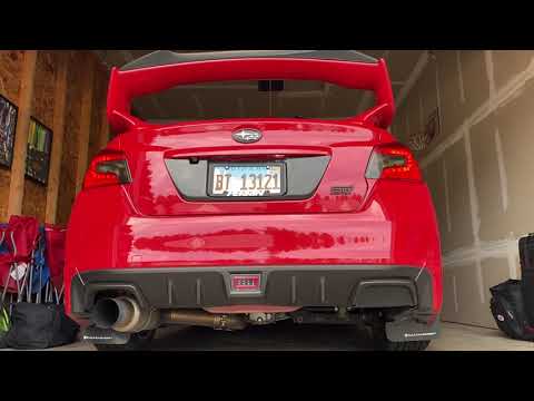 Tomei exhaust & Cobb catted down pipe.(Sti)