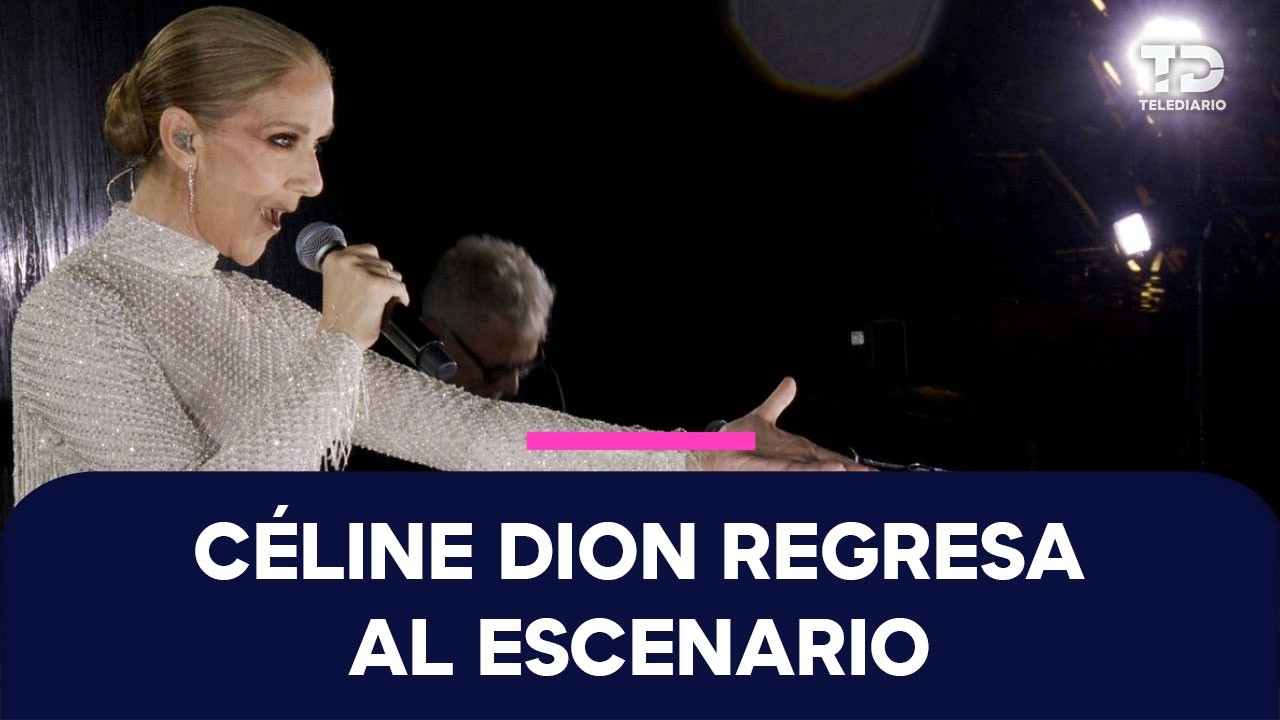 ¡Céline Dion está de regreso! Francia fue testigo de su esperado regreso a los escenarios